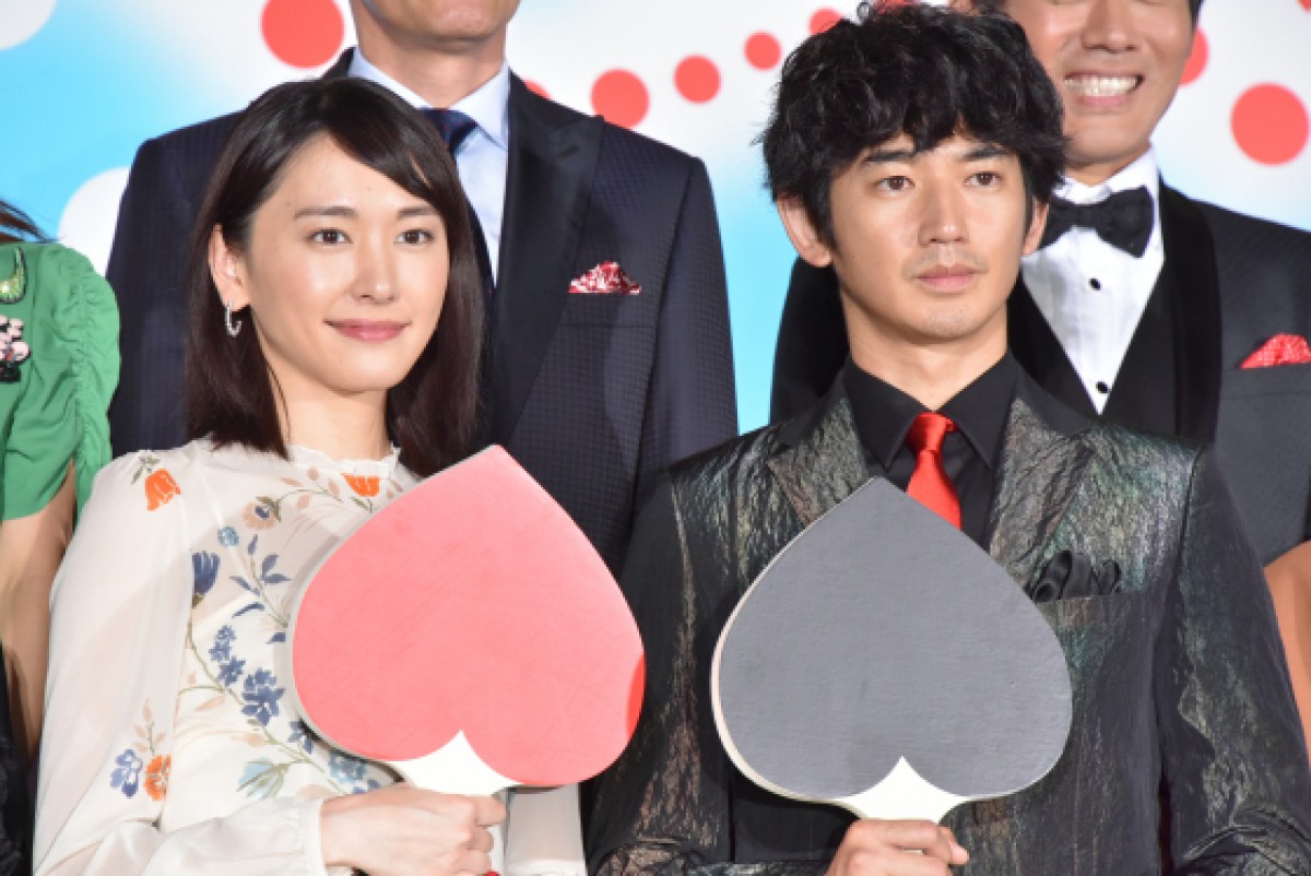 新垣結衣、瑛太、『ミックス。』完成記念イベント&舞台挨拶に登壇