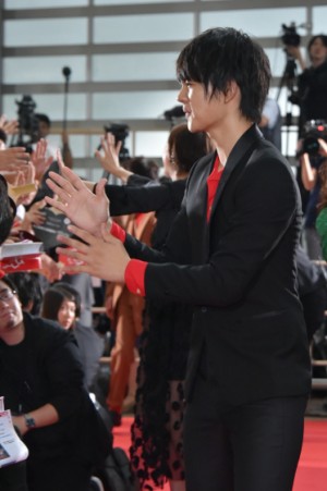 佐野勇斗、『ミックス。』完成記念イベント（レッドカーペット）に登場