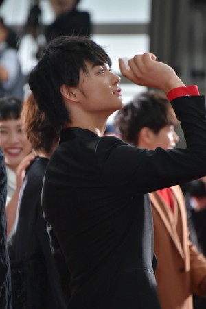 佐野勇斗、『ミックス。』完成記念イベント（レッドカーペット）に登場