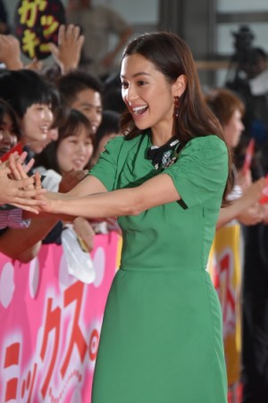 中村アン、『ミックス。』完成記念イベント（レッドカーペット）に登場