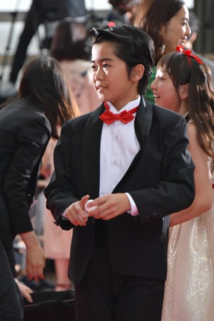 鈴木福、『ミックス。』完成記念イベント（レッドカーペット）に登場