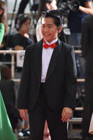 鈴木福、『ミックス。』完成記念イベント（レッドカーペット）に登場