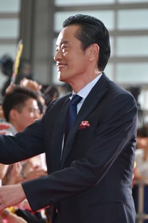 遠藤憲一、『ミックス。』完成記念イベント（レッドカーペット）に登場