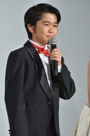 鈴木福、『ミックス。』舞台挨拶に登壇