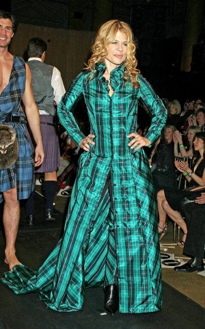 リンダ・ハミルトン（※2007年開催のKilt Fashion Showより）