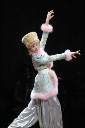 舞台『オーランドー』公開フォトコール＆囲み取材会に登場した小芝風花