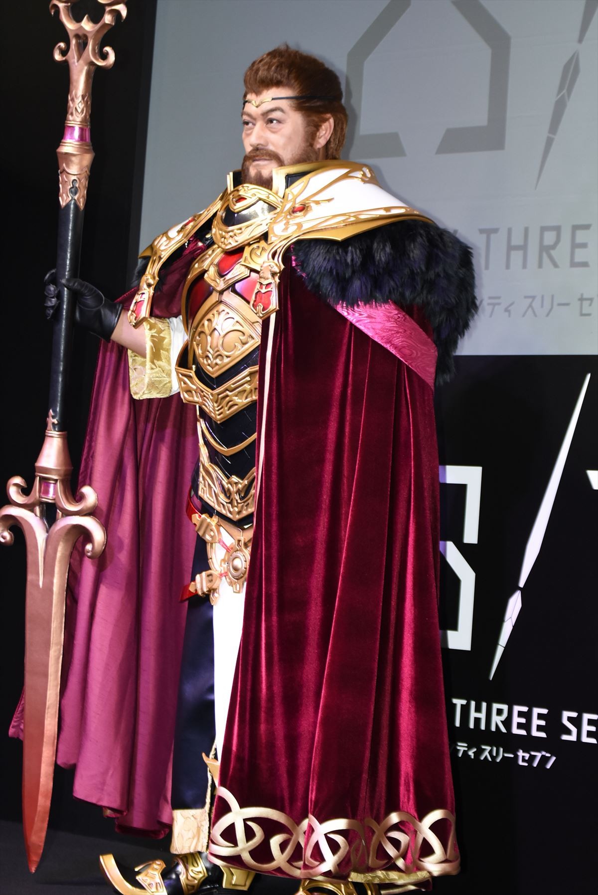 ＜TGS2017＞松平健、初キャラコスプレに「重厚感があっていい」 本郷杏奈もセクシー衣装で登場