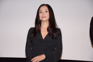 永作博美、『連続ドラマW 沈黙法廷』完成披露舞台挨拶に登壇