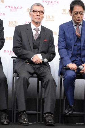 塩見三省、『アウトレイジ 最終章』ジャパンプレミアに登壇