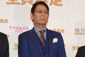 大杉漣、『アウトレイジ 最終章』ジャパンプレミアに登壇