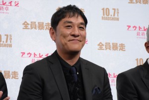 ピエール瀧、『アウトレイジ 最終章』ジャパンプレミアに登壇