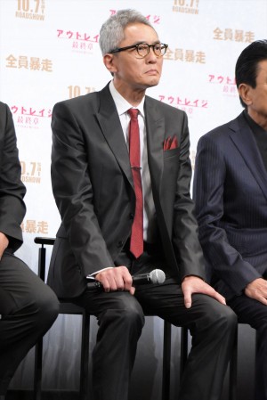 松重豊、『アウトレイジ 最終章』ジャパンプレミアに登壇