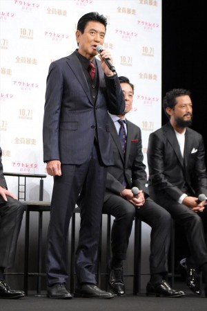 名高達男、『アウトレイジ 最終章』ジャパンプレミアに登壇