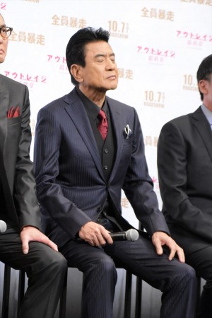 名高達男、『アウトレイジ 最終章』ジャパンプレミアに登壇