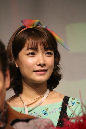 外岡えりか、ミュージカル『HEADS UP！』製作発表に登壇