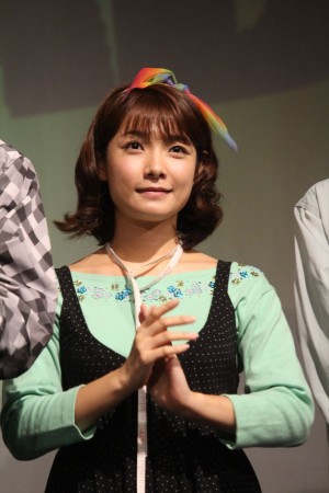 外岡えりか、ミュージカル『HEADS UP！』製作発表に登壇