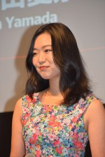 「第30回東京国際映画祭ラインナップ発表会見」に登壇した佐々木心音