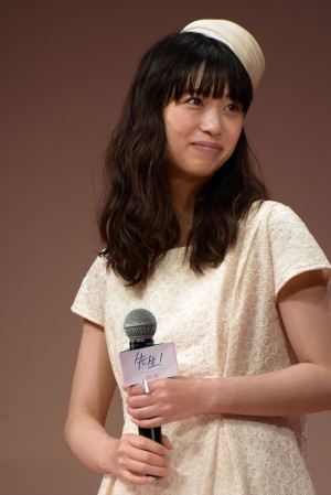 森川葵、『先生！ 、、、好きになってもいいですか？』完成披露イベントに登壇