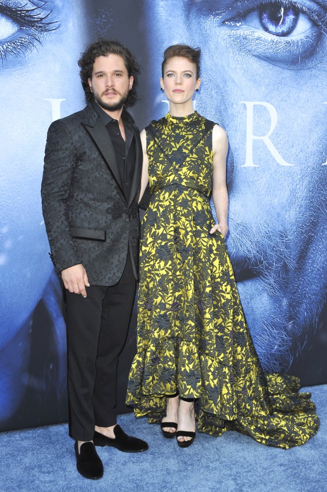 ローズ・レスリー、Rose Leslie、キット・ハリントン、Kit Harington、July 12、2017