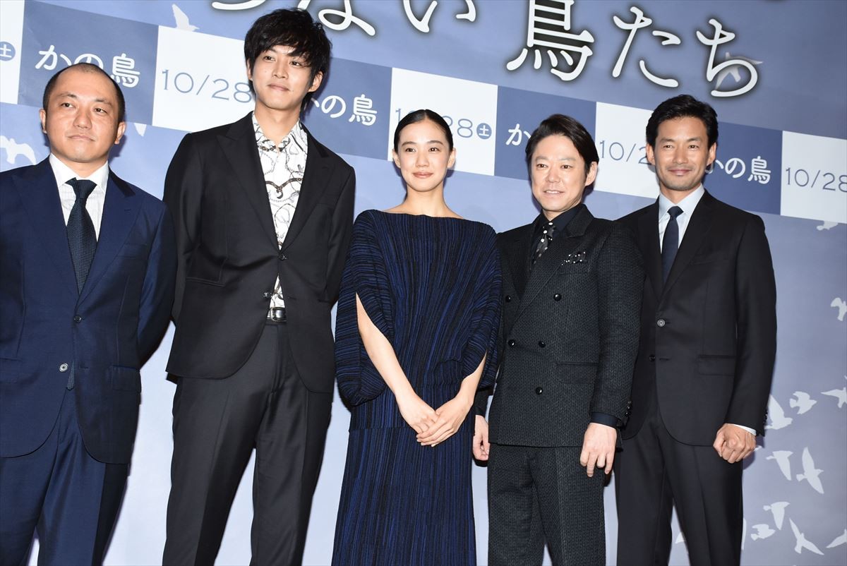 蒼井優、主演作『彼鳥』は“クズ合戦” 阿部サダヲは竹野内豊との意外な共通点を明かす