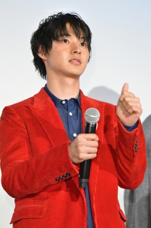 山崎賢人、『斉木楠雄のΨ難』完成披露試写会舞台挨拶に登壇