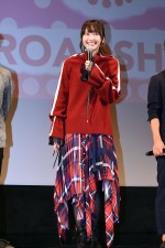 新垣結衣、映画『ミックス。』「金メダルペアとミックス！」試写会に登壇