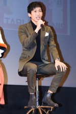 吉村真晴、映画『ミックス。』「金メダルペアとミックス！」試写会に登壇