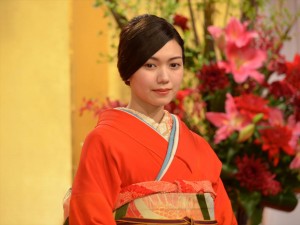NHK大河ドラマ『西郷どん』新キャスト発表会見に登壇した二階堂ふみ