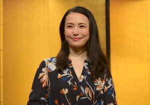 NHK大河ドラマ『西郷どん』新キャスト発表会見に登壇したミムラ