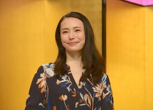 NHK大河ドラマ『西郷どん』新キャスト発表会見に登壇したミムラ