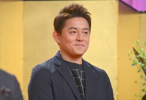 NHK大河ドラマ『西郷どん』新キャスト発表会見に登壇したスピードワゴン・井戸田潤