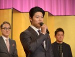 NHK大河ドラマ『西郷どん』新キャスト発表会見に登壇した鈴木亮平