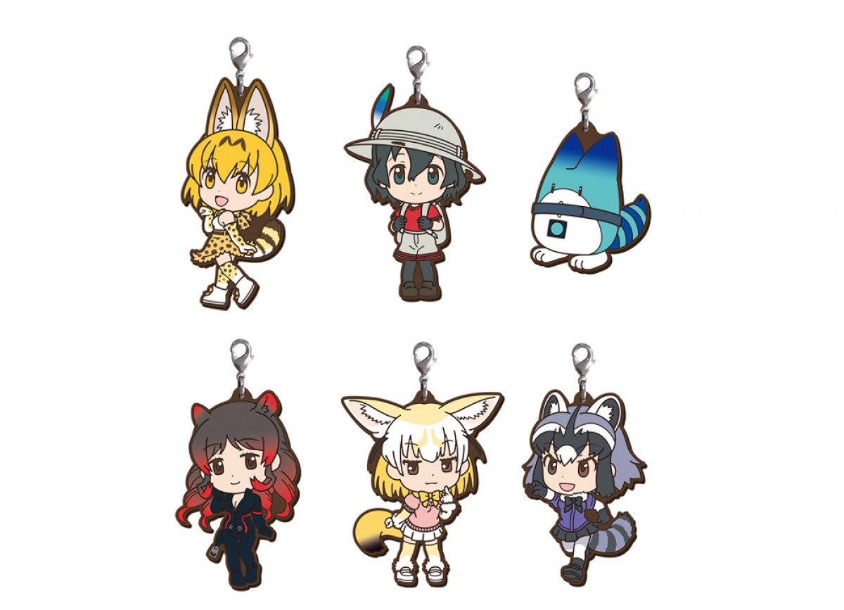 『けものフレンズ』一番くじに初登場！ 全ラインナップ描きおこしイラスト使用