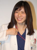 松岡茉優、『コウノドリ』特別試写会＆舞台挨拶に出席