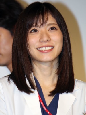 松岡茉優、『コウノドリ』特別試写会＆舞台挨拶に出席