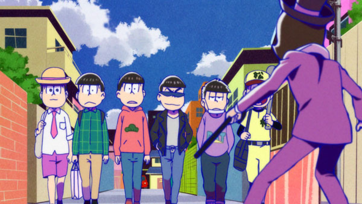 『おそ松さん』第2話、先行カット到着！ 何やらたくらみ顔の6つ子の姿が…