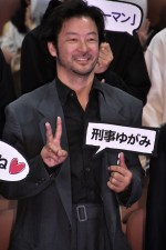 浅野忠信、木曜劇場『刑事ゆがみ』完成披露試写会に登壇