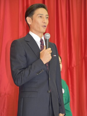 ドラマ『監獄のお姫さま』記者取材会に出席した伊勢谷友介