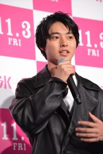 山崎賢人、『氷菓』完成披露試写会舞台挨拶に登壇