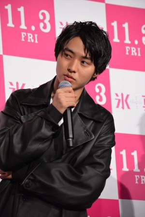 山崎賢人、『氷菓』完成披露試写会舞台挨拶に登壇
