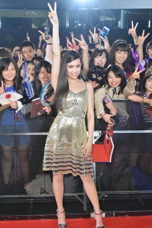 『ディセンダント2』プレミア・イベントに登壇したソフィア・カーソン