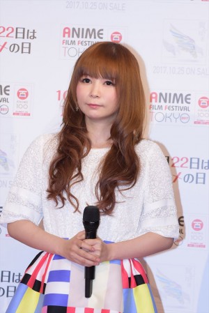 中川翔子、「アニメフィルムフェスティバル東京2017」開会式に登壇