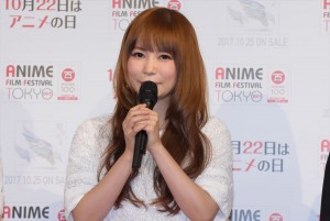 中川翔子、「アニメフィルムフェスティバル東京2017」開会式に登壇