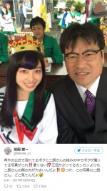 佐藤二朗、橋本環奈との“顔の大きさ”をイジられる「王冠かぶってるカンカンよりも…」