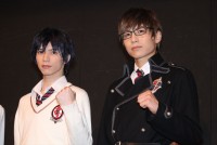 北村諒、宮崎秋人、『舞台「青の祓魔師」島根イルミナティ篇』ゲネプロ囲み取材に登場