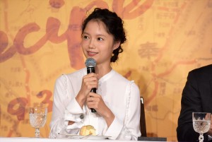 宮崎あおい、『ラストレシピ～麒麟の舌の記憶～』幻のレシピ再現披露会に登場