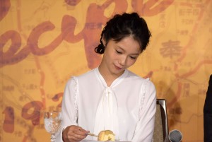 宮崎あおい、『ラストレシピ～麒麟の舌の記憶～』幻のレシピ再現披露会に登場