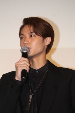 磯村勇斗、『覆面系ノイズ』完成披露試写会イベントに登場