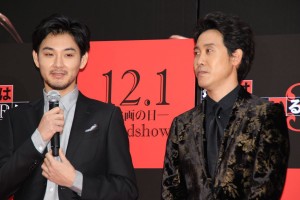 大泉洋＆松田龍平、『探偵はBARにいる3』ジャパンプレミアに登壇