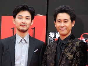大泉洋＆松田龍平、『探偵はBARにいる3』ジャパンプレミアに登壇
